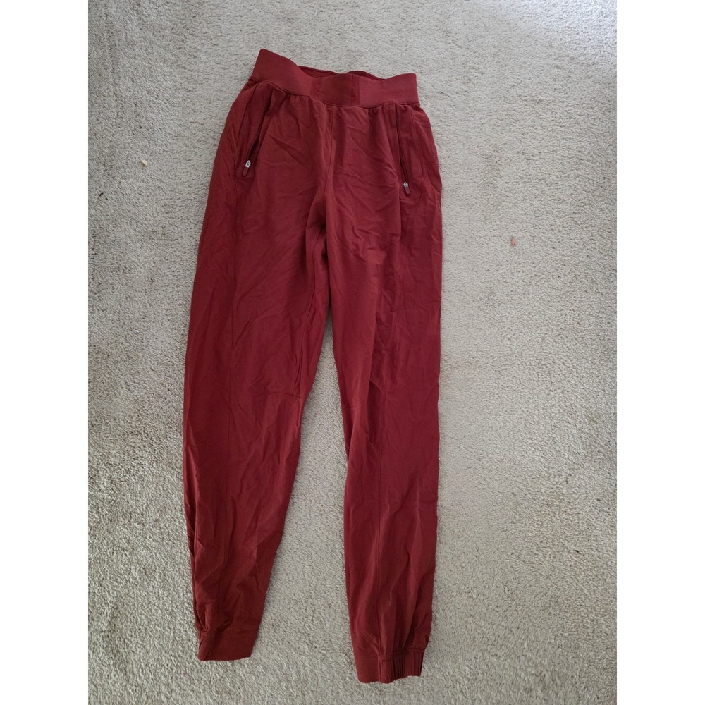 Lululemon‎ Adapted State High Rise Jogger Terracotta Red Womens Size 2